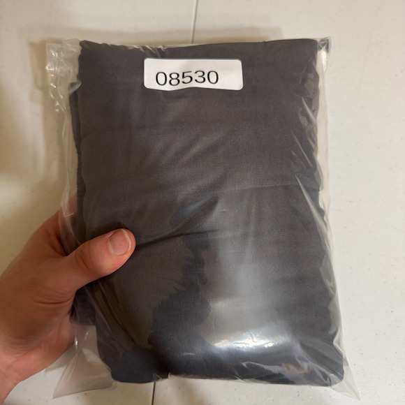 Abercrombie‎ Pants Womens L Gray Soft A&F Pull On Elastic Waist Lounge Wide Leg - Picture 11 of 11